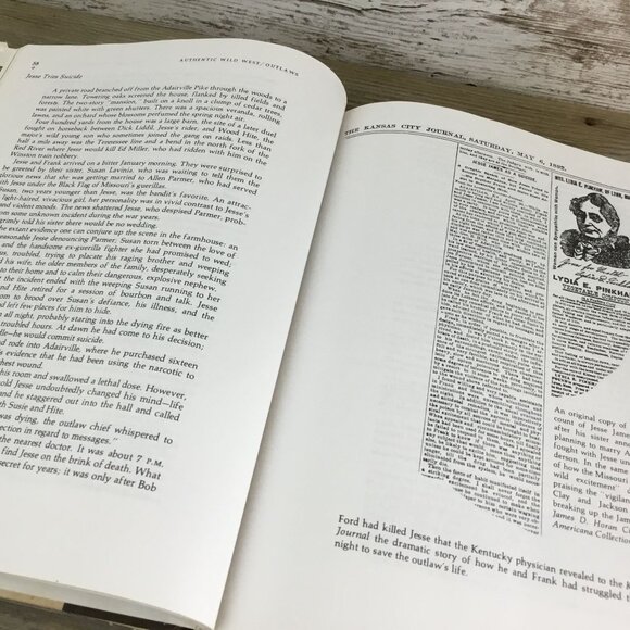 The Outlaws By James D. Horan Hardcover Book - Picture 7 of 10